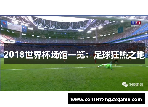 2018世界杯场馆一览：足球狂热之地