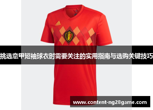 挑选意甲短袖球衣时需要关注的实用指南与选购关键技巧