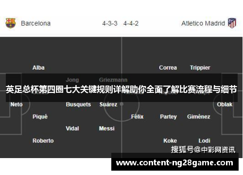 英足总杯第四圈七大关键规则详解助你全面了解比赛流程与细节